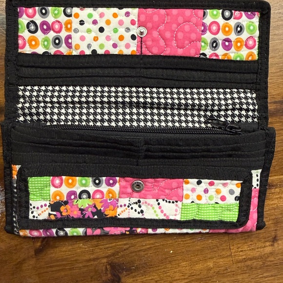 Colorful Patchwork Wallet - Picture 2 of 2